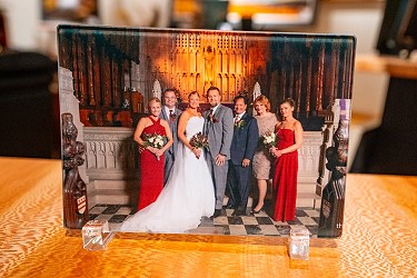 Colorlyte HD Glass Wedding Family Photo