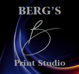 Bergs Print Studio Logo